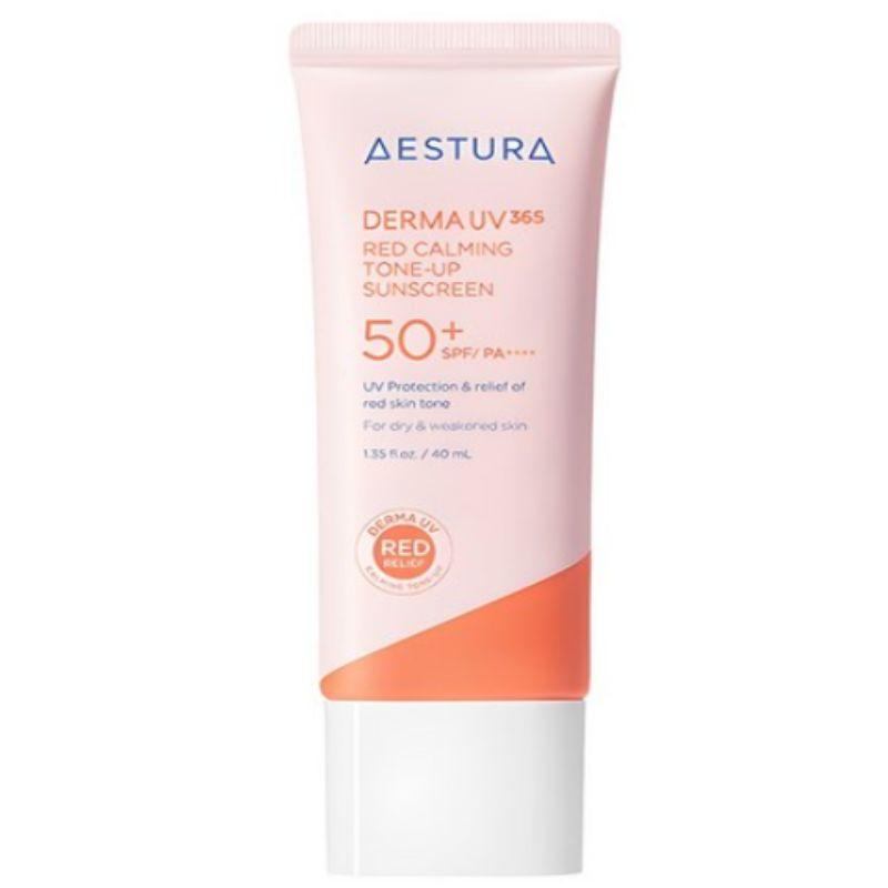 AESTURA Derma UV365 Red Calming Tone-Up Sunscreen 40ml, SPF50+ PA++++