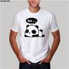 Drop Shipping Casual Oneck Tshirt Lovely Panda Print T Shirt Pattern Cotton Cool Hiphop Tee Shirt Homme Big Size Sbz4054