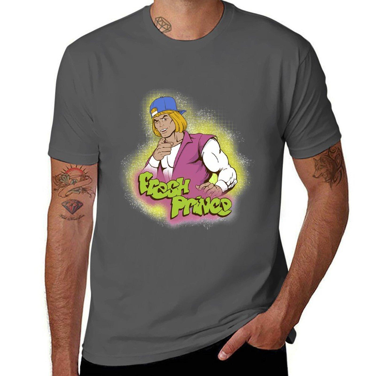 

Fresh Prince Adam T-Shirt t shirts for man graphic tees anime tshirt T-Shirt 4XL