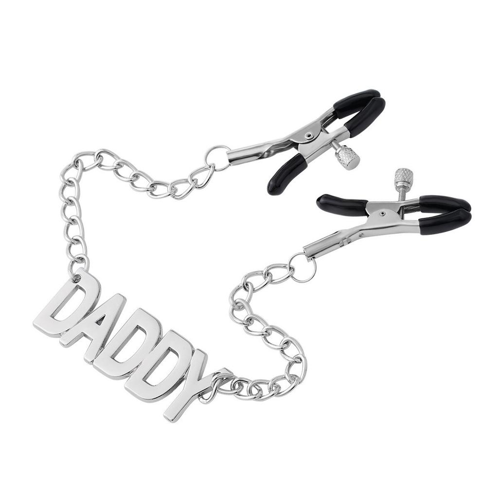 BDSM Stainless Steel  Chain Nipple Milk Clips Breast Clip Sex Slaves Clamps Adult Sex Toys for Couples Bondage Chains