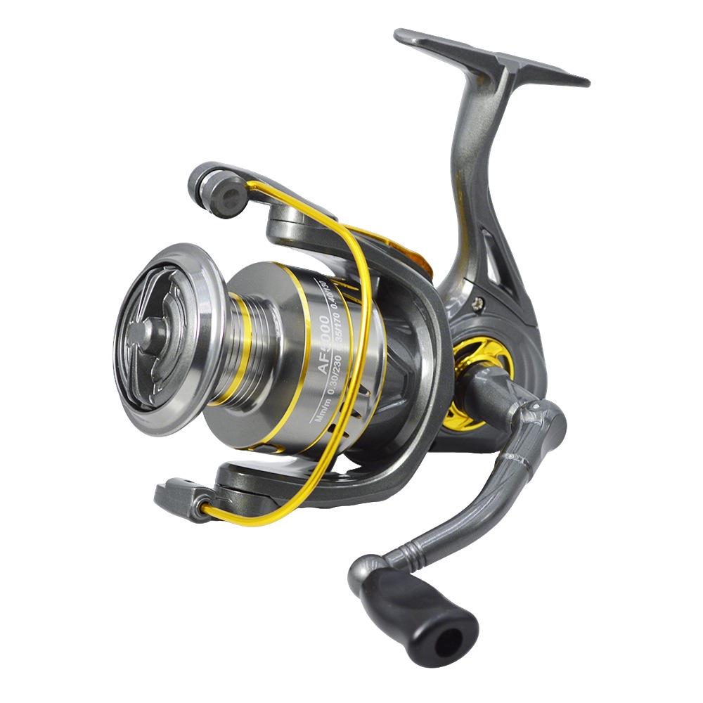 Universal Long Cast CNC Spinning Fishing Reel with Metal Head (1000~6000 Type)