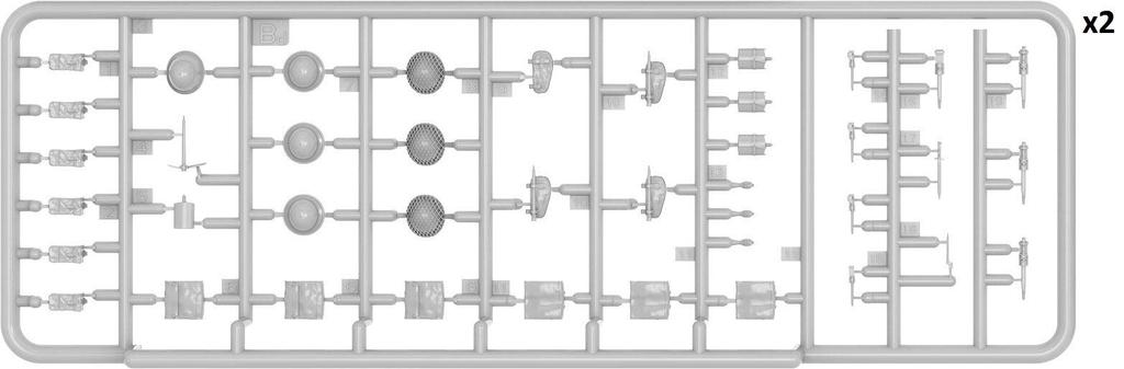 Miniart British Army Tank Crew of with Weapons and Equipment Plastic Model MA35299 1/35 (Set 5)