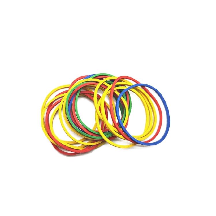 400 Multi Color Elastic Rubber Bands Mixed Sizes Practical Natural Latex Stretchable for Crafting Office and Kitchen Use