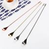 Long Handle Bar Teadrop Spoon Stainless Steel Coffee Spoon Bartender Tools Cocktail Spoon  Tea