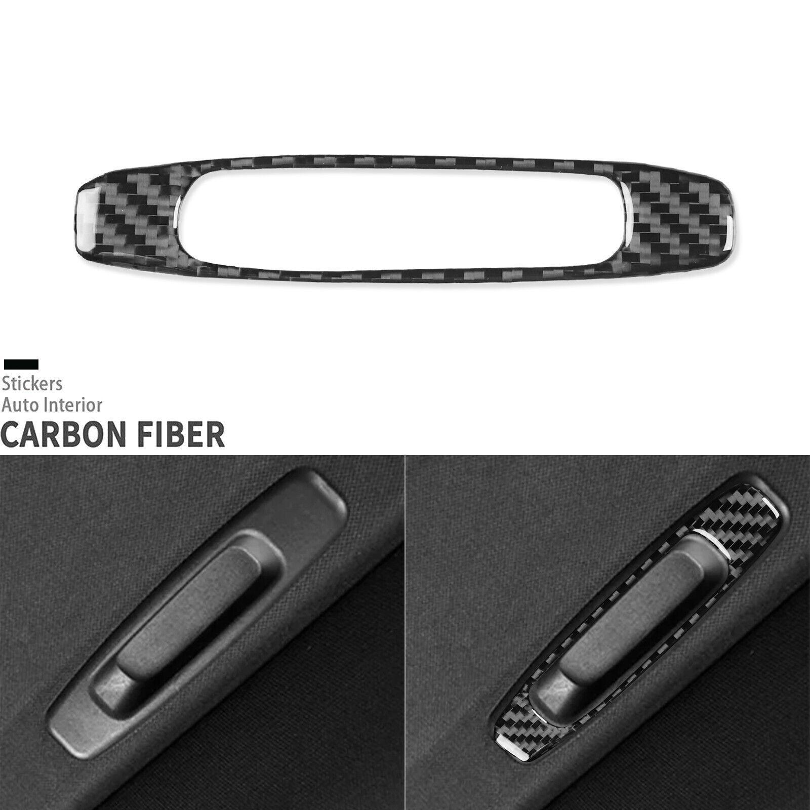 Real Carbon Fiber Sunroof Skylight Handle Cover For Lexus NX 250 350 450h 22-25