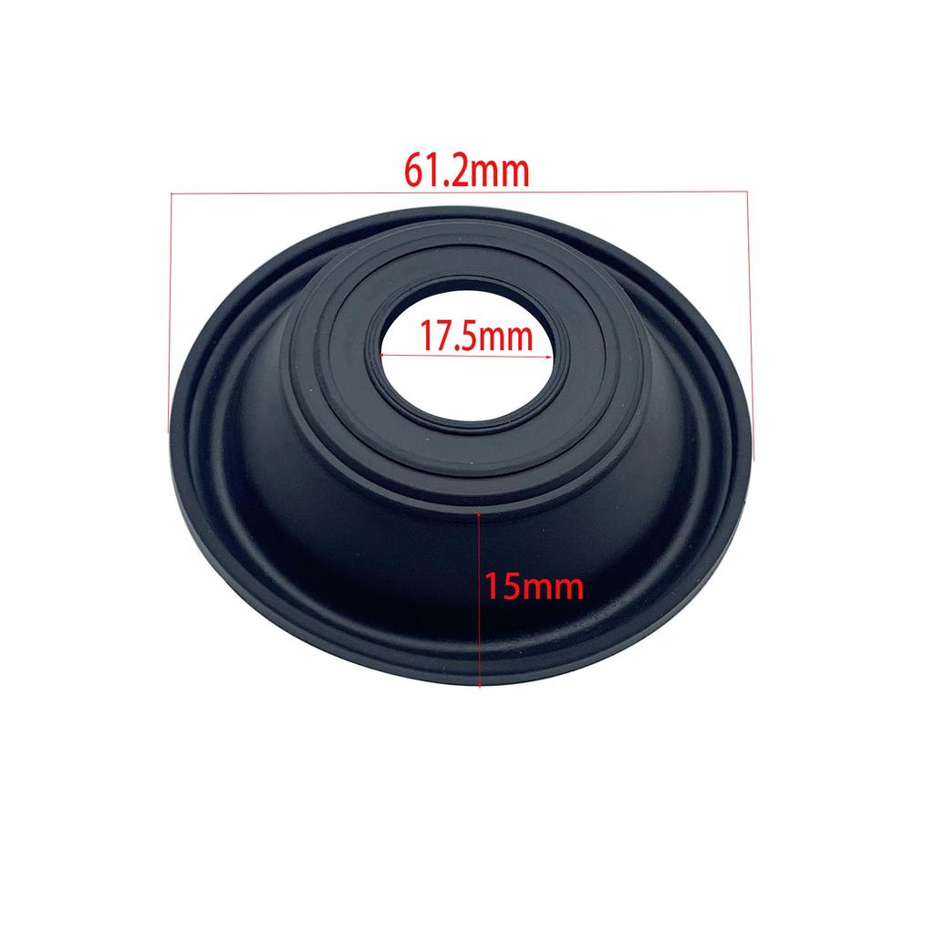 LandTank 4 Vacuum Diaphragms Compatible with KPS ZR400, ZRX400, EL250, Eliminator ZL250LX/ ZZR-250/EX250, GPX-250R, YM FZ400 Carburetor 43028-1080