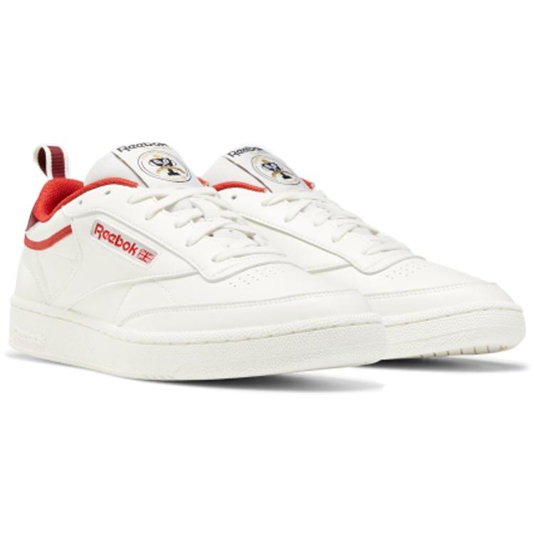 Reebok Club C 85 'Chalk Legacy Red' Unisex FX3358