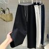 Pants for Women Elastic High Waist Long Trousers Plus Size Thickened Stretchy Versatile Casual Wide Leg Pants