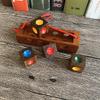 Wooden Puzzle Toy: Intellectual Number Game, Irregular Platter, Kongming Lock, Luban Ball, and Color-Matching Chess Set