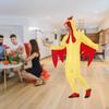 Chicken Costume Adult Animal Pajama for Party Supplies
