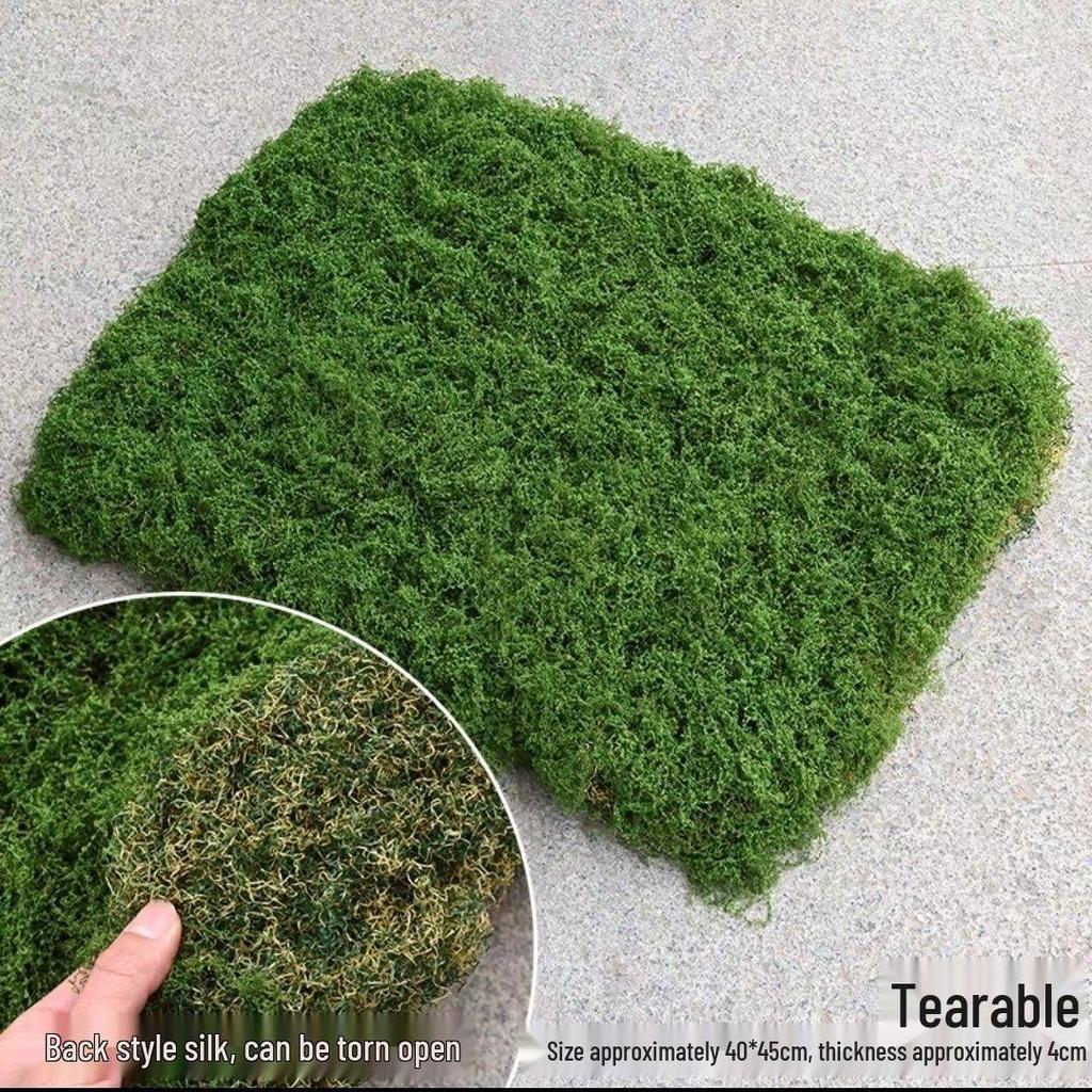 Artificial Jungle Moss Turf for Landscaping and Decor