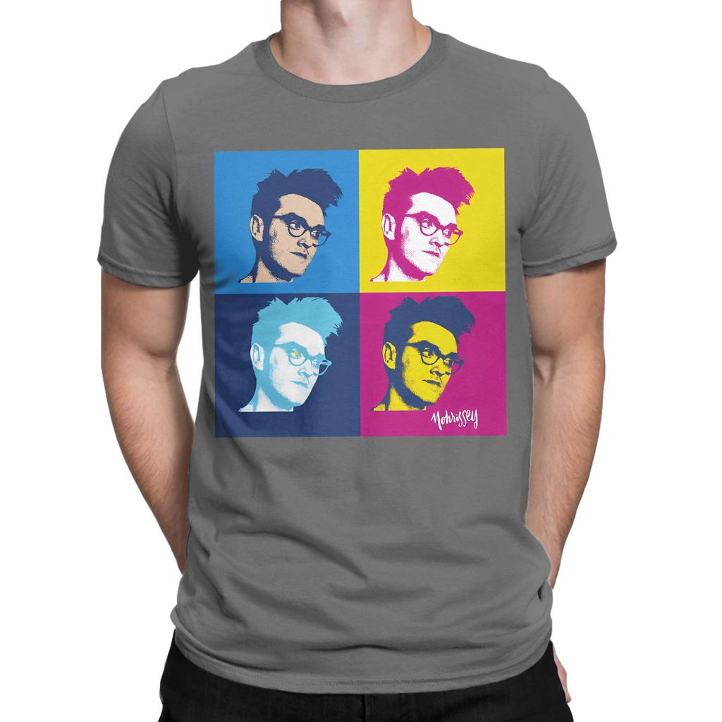 T-shirt Homme Morrissey Tournée 2025 Cadeau 3 Hipster 100% Coton T-shirts Manches Courtes T-shirts Col Rond Vêtements Été