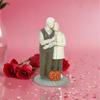 Sweet Loving Elderly Couple Figurine Sculpture for Romantics Home Decors and Wedding Anniversary Valentines Day Gift