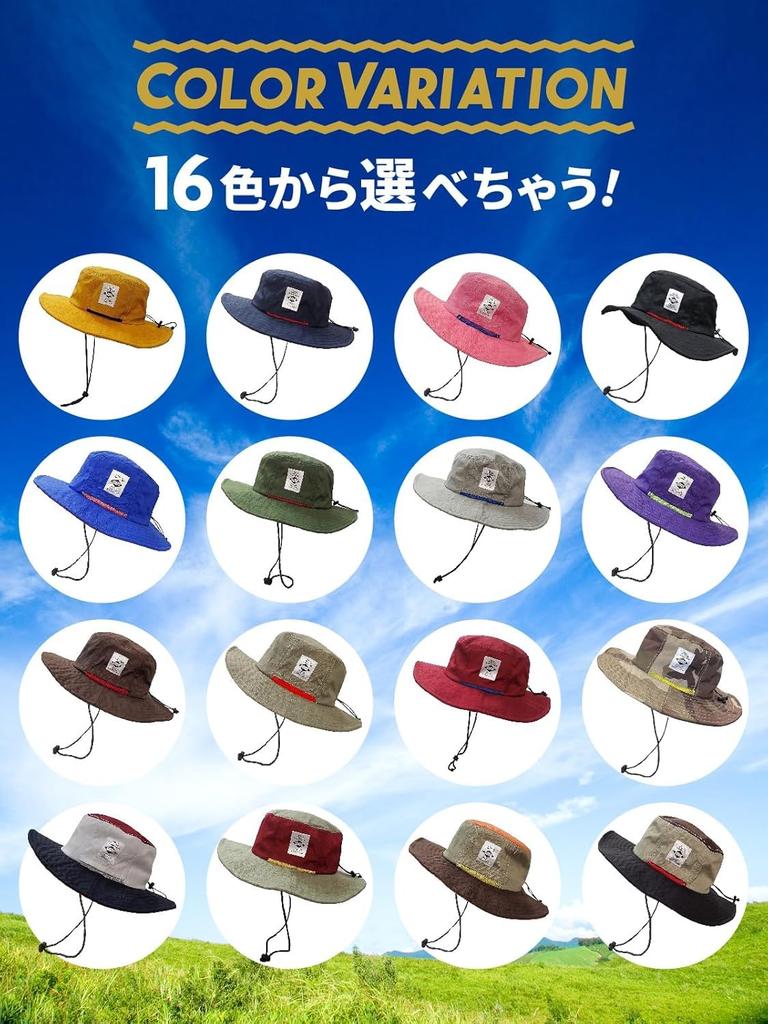 SUNS Regular Size 58cm Large Big Size 62cm BIG Adventure Hat Safari Hat Water Repellent Waterproof Adjustable UV Protection Outdoor Colorful Chin