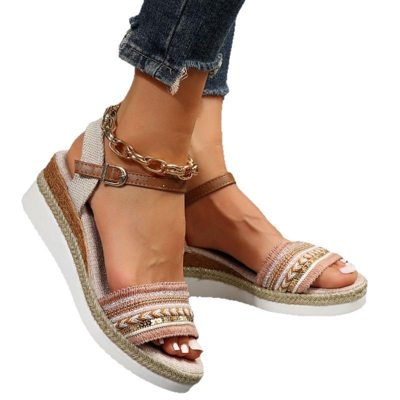 Summer Platform Women Sandals Soft Shoes Woman Elegant Wedge Sandals Ladies Shoes Party Footwear Female stilettos para mujer