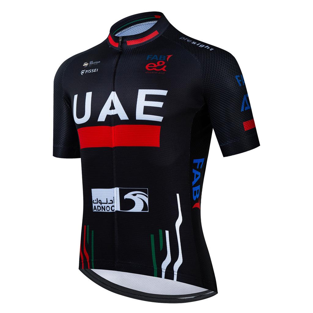 UAE TEAM Cycling Jersey Set 2025 Summer Men Mountain Bike Uniform Breathable Bicycle Clothing Suit Ropa Ciclismo Maillot Hombre