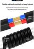 Heavy-Duty Waterproof 2-Core Outdoor Beef Tendon Power Cable, 2.5mm², Antifreeze Soft Wire with Plug
