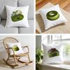 Sweet Cushion Cover Short Plush Pillowcase for Bed Sofa Carwashable
