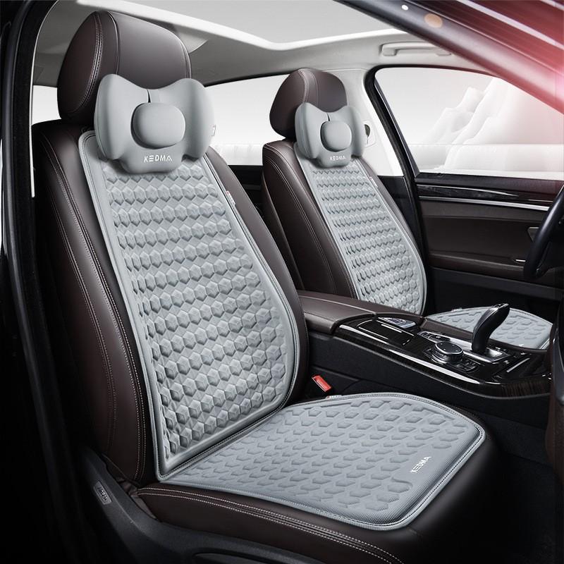 Gel Car Seat Cushion Cooling Pad Breathable Office Chair Mat Driver Passenger