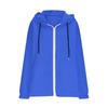 Womens Lightweight Waterproof Windproof Outdoor Jacket Full Zip Hooded Raincoat Casual Shell Coat with Adjustable Drawstrings