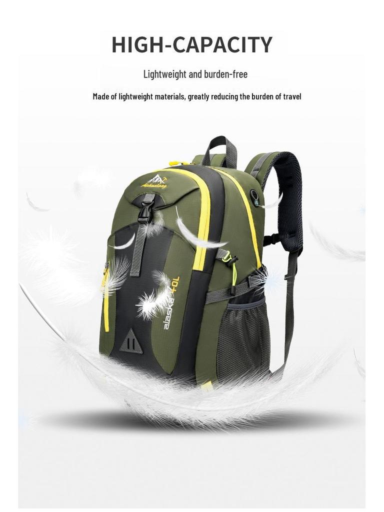 Lightweight Multi-Functional Backpack for Cycling, Hiking, Camping & Mountaineering