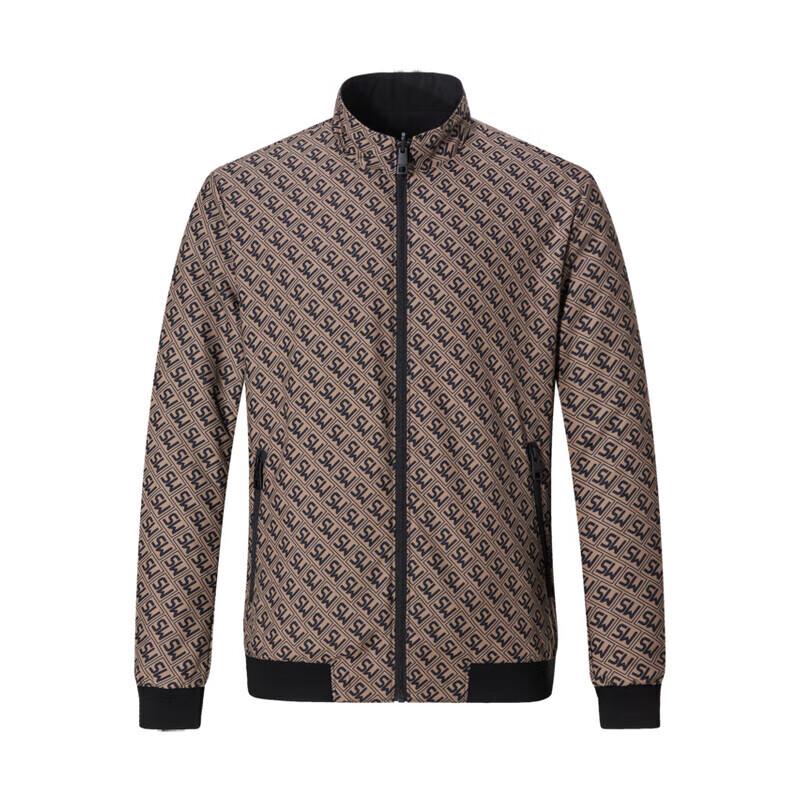 SEPTWOLVES Men's Fall Reversible Business Casual Padded Jacket