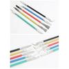 5pcs Dual Ends Metal Spudger Set, Professional Pry Opening Spudger, Mainboard Chip Disassemble Removal Accessories Kit