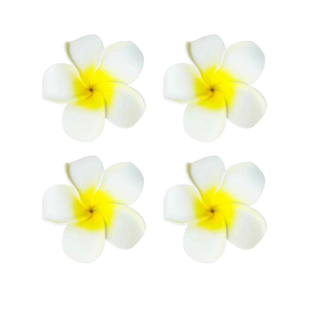 4PCS Egg Flower Acrylic Hairclips Women Girls Sweet Side Bangs Clip Hair Clips Barrettes Hairpins Ponytail Hair Accessories