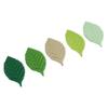 200pcs Mixed Exquisite Details Artificial Leaves High Simulation Green Tone Simulation Leaves Fabric Leaves DIY Crafts