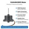 Upgraded EAU65058502 EAU64843805 Refrigerator Condenser Fan Motor (4-Pin DC 12V) - for Refrigerator Fan Motor Replace