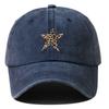 With Leopard Print Star Design Baseball Caps Breathable Sunscreen Hats  Fishing and Hiking