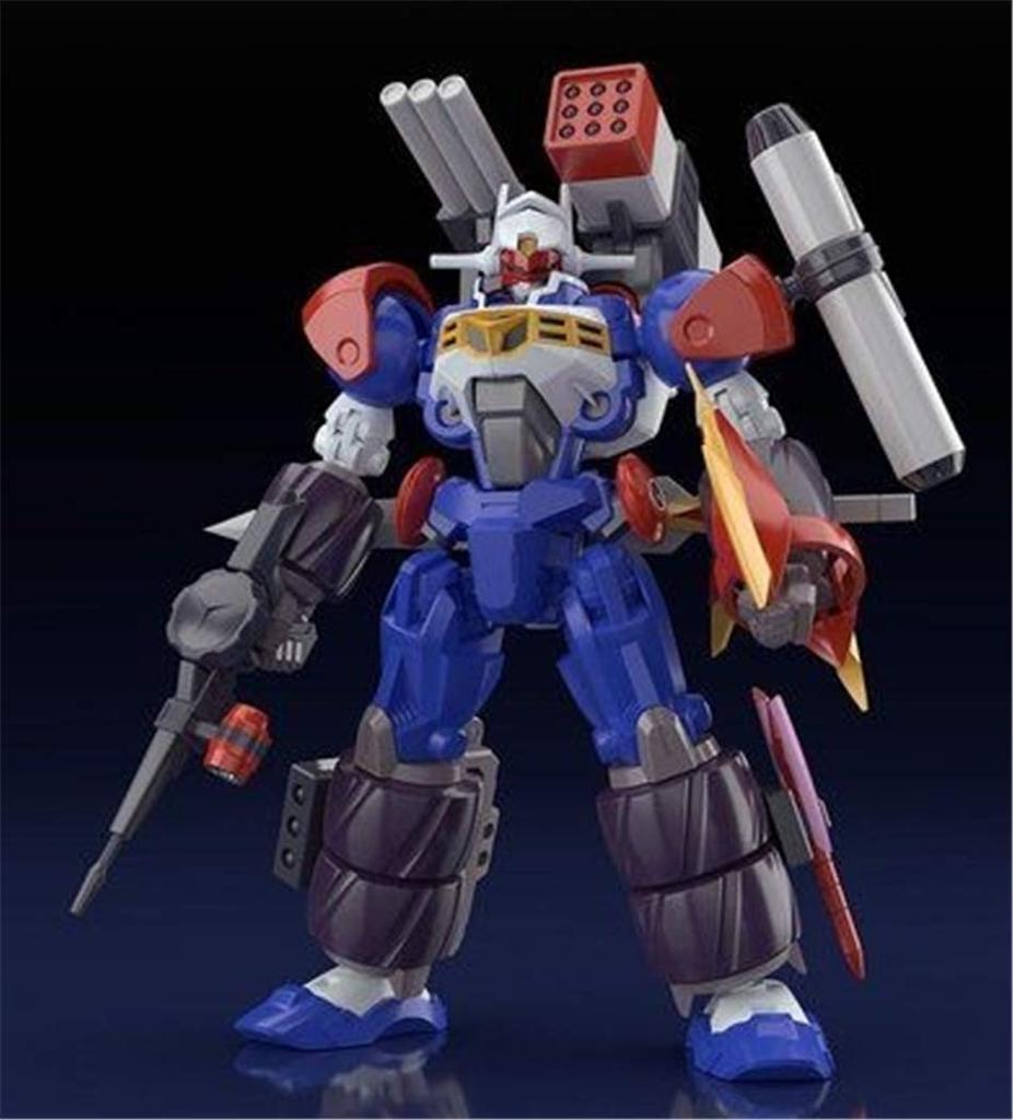 Super Minipla GEAR Warrior Dendoh Full Armor Dendoh Option Parts & Gatling Boar & Dragon Flare Set (Candy Online Shop Exclusive)