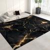 Artistic Love Rug Printed Decorative Mat for Living Room Bedroom Office Cozy Large Area Rug for Home Play Spaces