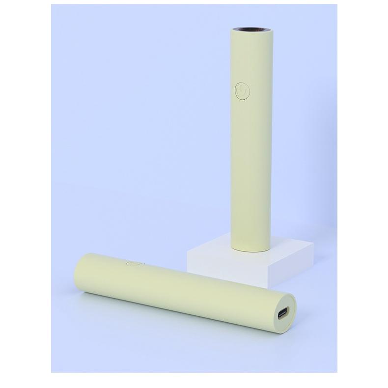 [New!!]Mini Portable Nail Quick Drying Lamp Handheld UV Adhesive Glue Usb Charging Flashlight Diy Manicure Tools