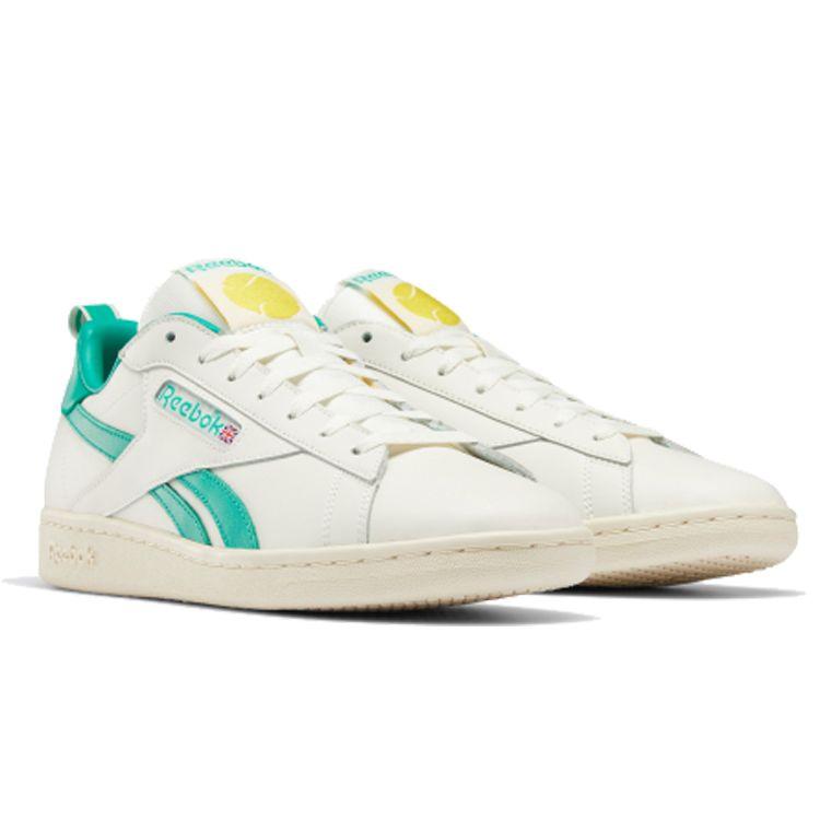 Reebok NPC UK Comfortable Casual Low-Top Sneakers Unisex Sneakers White Green EH1022
