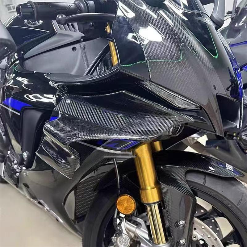 Motorcycle fixed wing cover, For Yamaha YZF-R1 2015-2024 YZF R6 2017-2023 aerodynamic frame, new wing air guide spoiler aileron