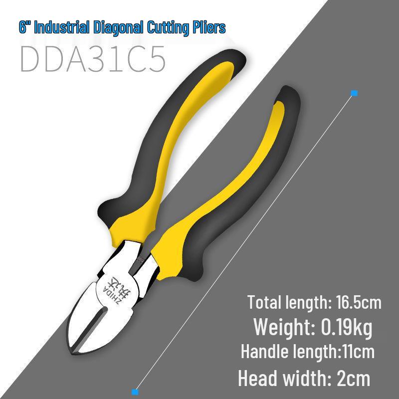 Knipex Electrician's Multifunctional Needle Nose & Diagonal Cutting Wire Stripper Pliers