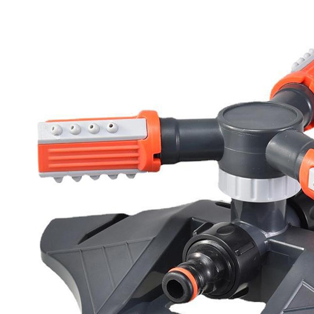 Garden Sprinkler Plastic Water Sprayer Automatic 360 Degree Rotating Irrigation Garden Lawn Sprinkler Watering Irrigation Device
