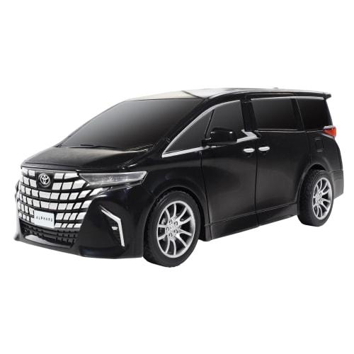 FULTAC Toyota Alphard Radio Control Toy, Licensed, Black, Approx. W7.5 x D16.5 x H6.5cm, 4441