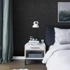 Black Waterproof Self-Adhesive Wallpaper & Silk-like PVC Film: Best for Bathroom, Cafe and Bedroom Makeovers