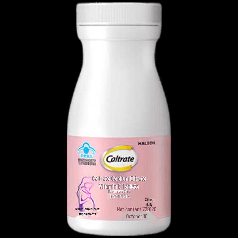 Caltrate Prenatal & Postnatal Calcium + Vitamin D3 Tablets