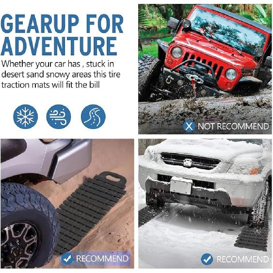 Противоскользящая накладка на колесо автомобиля, Нескользящий аварийный коврик-трактор для шин, Универсальная противоскользящая накладка на колесо автомобиля, Лестница для шин, Портативное аварийное устройство для