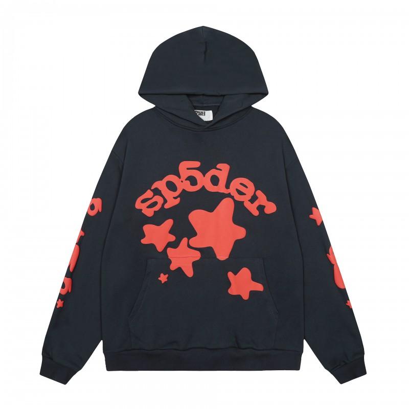 Felpa Oversize Unisex con Stampa di Lettere Metallizzate Stile Hip Hop Felpa in Cotone Uomo Abbigliamento Casual Invernale