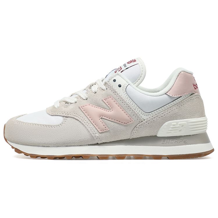 

New Balance 574 Біло-рожеві кросівки унісекс U574RE2 43