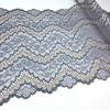 21.5cm wide Gray Elastic Lace, Stretch Spandex Lace Fabric for Lingerie, Bra, Underwear, Garment, Sewing & Crafting
