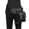 Punk Pu Leather Female Outdoor Cycling Waist Bag Fanny Pack Belt Bag Chest Bag Purse Bum Bag Leg Bag Banano