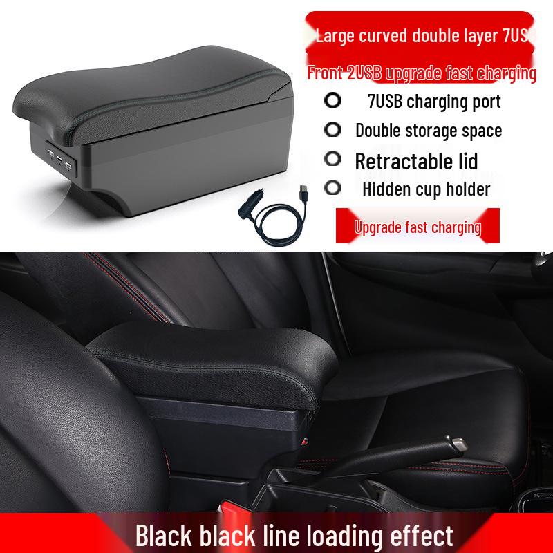 Daihatsu Sirion Overseas Center Console Armrest Storage Box