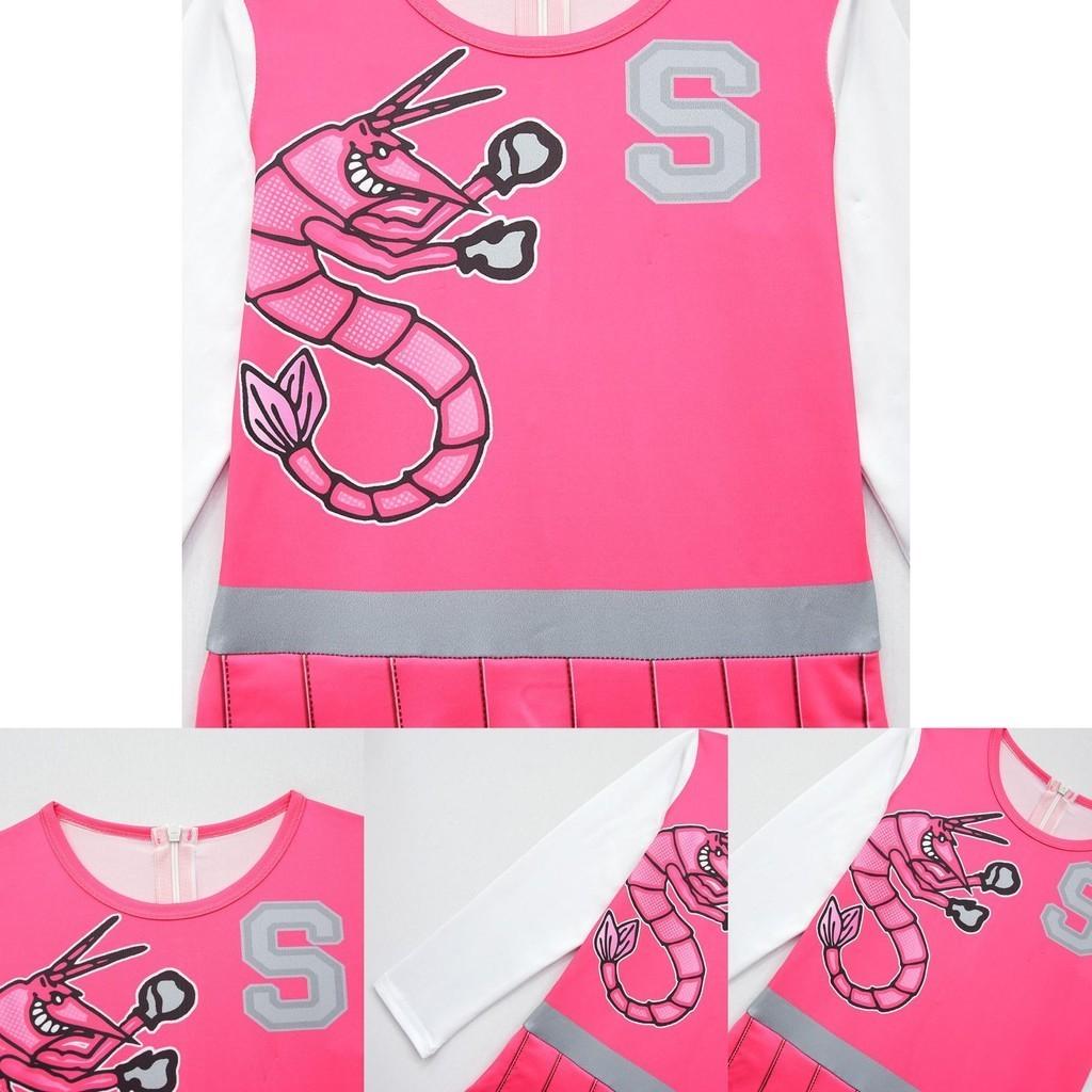 Zombie High School 2 Cosplay Tight-fitting Bodysuit Cheerleading Halloween Costume For Girls Cross-border 4549