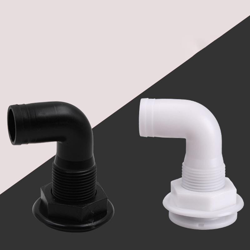 Fitting Boat Hose Elbow Effective Water Management Secure Connection Thru-Hull Fitting Versatile Marine Application