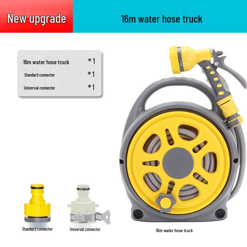 Multi-Function High-Pressure Water Gun: Flexible Hose & Nozzle for Gardening & Car Washing